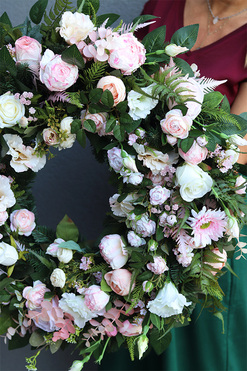 Serenada, wieniec nagrobny, śr.68cm