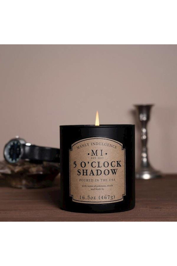 MI Classic, sojowa świeca zapachowa w słoiku, 5 o'Clock Shadow
