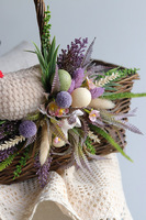 Coco Crochet, dekorowany koszyczek wielkanocny