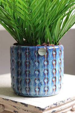 Green House Borneo, sztuczna palma w ceramicznej donicy, wys.48cm