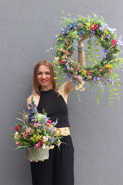 Letnie Promienie Bosco, kompozycja z polnych kwiatów