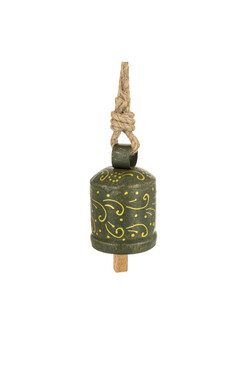 Ontario Bells B, świąteczny dzwonek metalowy, kpl.6szt, wym.11x7cm
