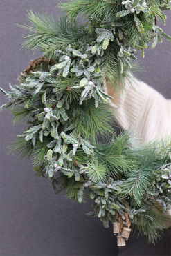 OD RĘKI Winter House, zimowa girlanda dekoracyjna, dł.170cm 