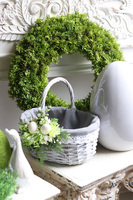 wysokiej jakości zielony wianek, Wielkanocna Zieleń