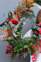 Xmas Gabinetto, girlanda świąteczna z prezentami