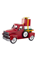 Automobil D, figurka świąteczna, autko z prezentami