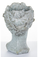 cementowa osłonka / donica, Kobieta B, wym.27x18x19cm 