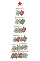 Mikołajki, kalendarz adwentowy z kieszonkami