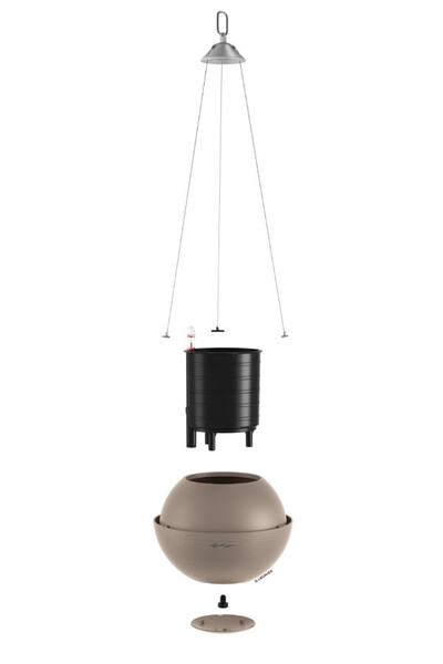 Bola Color, wisząca donica z nawadnianiem	