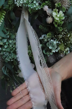 Boho Trendy 2, zielony wianek na drzwi, śr.40cm