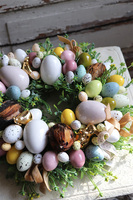 Easteria, wielkanocny stroik / wianek, śr.35cm