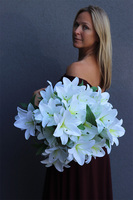 Bianca Casa bukiet lilii białych