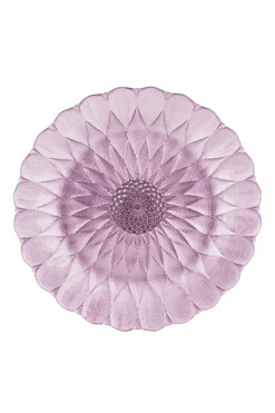 Fleur, szklany podtalerz podkładka, śr.33cm