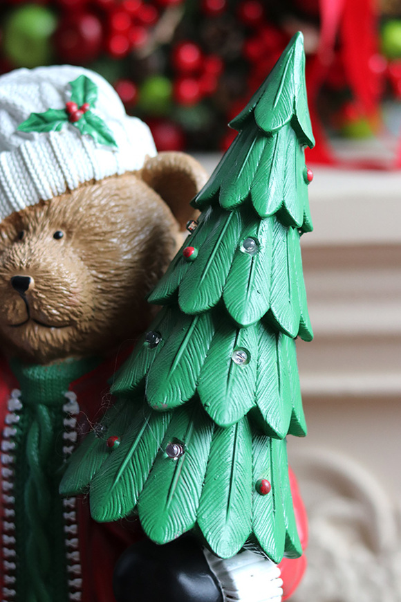 Winter Ball, figurka bombki ceramiczne	