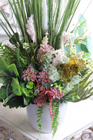 Merita, kompozycja z traw z sukulentami