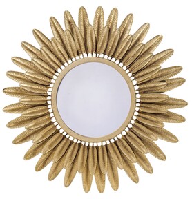 lustro Casablanca Margerita w ozdobnej ramie, wym.77.5x77.5x3cm