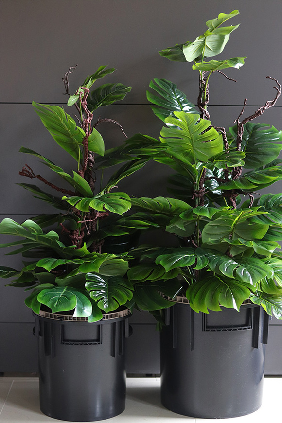 Monstera Saute Big, sztuczna roślina do twojej donicy