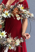 Jesienna Uroda Subtelle, wianek na obręczy, rozp.58cm