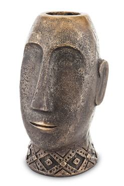 Boho Face 2, dekoracyjny wazon, wys.37cm