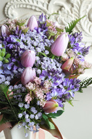 Fioletowa Nadzieja, bukiet do wazonu