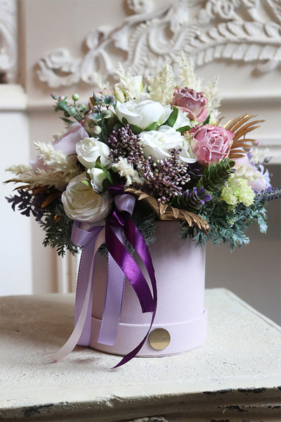 Cecila, welurowy flowerbox