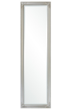 Palazzo Silver L, lustro w srebrnej ramie, wym.127x36.5cm