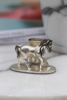 Cavallo, posrebrzany pojemnik na wykałaczki