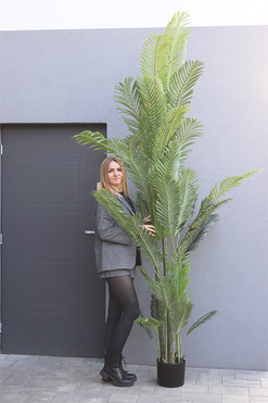OD RĘKI Palma Areca Big, sztuczna roślina w doniczce, wys.280cm