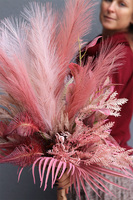 Rewia Dark Pink, różowy bukiet dekoracyjny