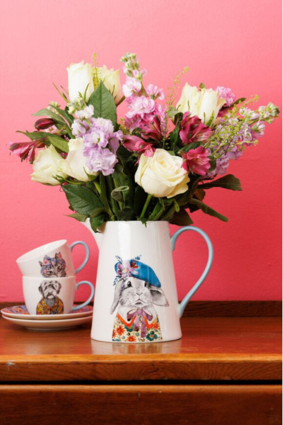 Aquarel Pets, dzbanek do napojów z królikiem