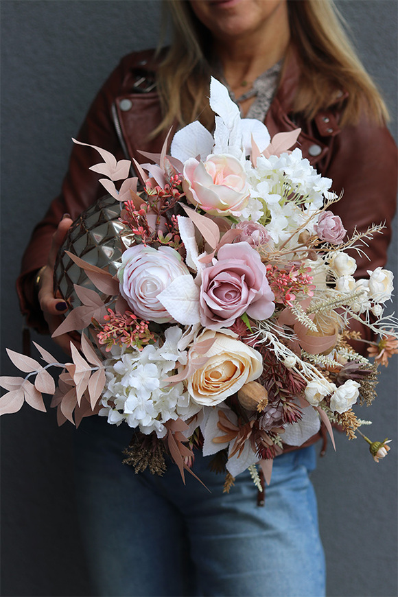 Sandy Fall, jesienna kompozycja w naczyniu