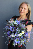 Bicycletta, rowerek kwiatowy / dekoracja, wym.35x45x23cm