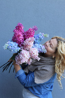 Bzy Deluxe Premium, gumowy bez kwitnący lilak