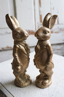 OD RĘKI figurka wielkanocna, zajączek z kapeluszem, Golidia, wys.22x7.5x6.5cm 