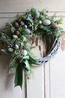 Natural House, wielkanocny wianek z pisankami, śr.41cm 