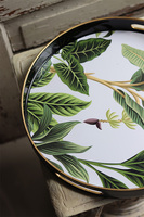 Egzotic Home, stylowa taca melaminowa, kpl.2szt