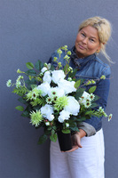 Monolina, bukiet nagrobny we wkładzie