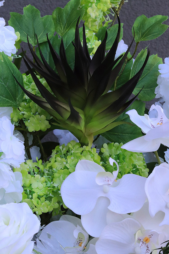 Auralis Fiberglass, podłogowa dekoracja kwiatowa