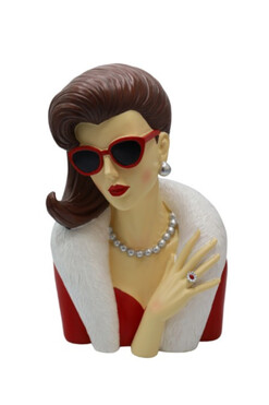 Milady, figurka dekoracyjna kobieta D, wys.27cm