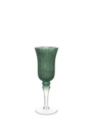 Chalice Green elegancki świecznik kielich