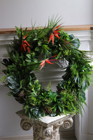 Strelicja Królewska Jungle, zielony wianek dekoracyjny