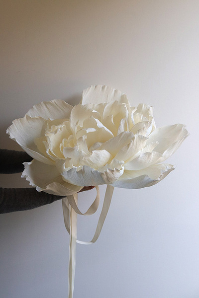 Paper Flower, ręcznie robiony kwiat papierowy wiszący