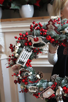 Radość Dzieciństwa 2, duży bożonarodzeniowy wianek