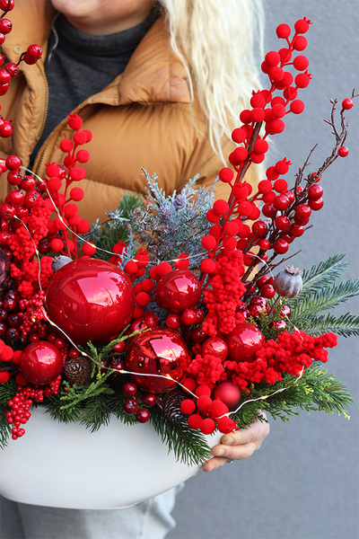 Red Classic Laos, stroik świąteczny