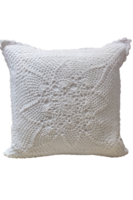 Cottage A, poszewka na poduszkę z koronką