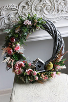 asymetryczny wianek z ptaszkiem, Wiosenny Domek