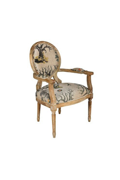 Classic Mare, krzesło tapicerowane, wym.101x62x52cm