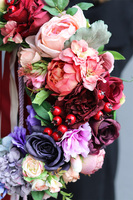 elegancki wianek na drzwi England 2, śr. 42cm 