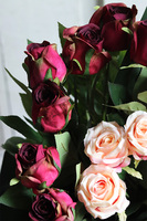 Rosarino, bukiet nagrobny we flakonie, wys.79cm