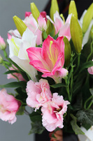 bukiet nagrobny, Lilie na Ostatnie Pożegnanie, dł.60cm